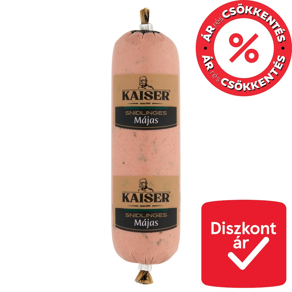 Kaiser snidlinges sertésmájas 200 g  1. kép