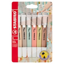 Stabilo Swing Cool Nature Colors Highlighter 6 pcs