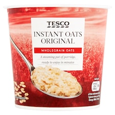 Tesco Instant Oats Original Porridge 55G