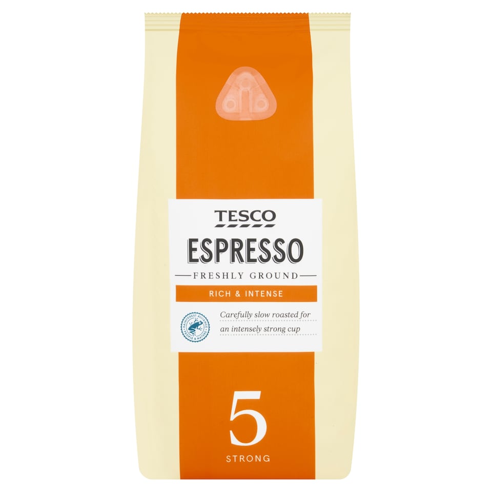 Tesco Espresso Ground Coffee 227G