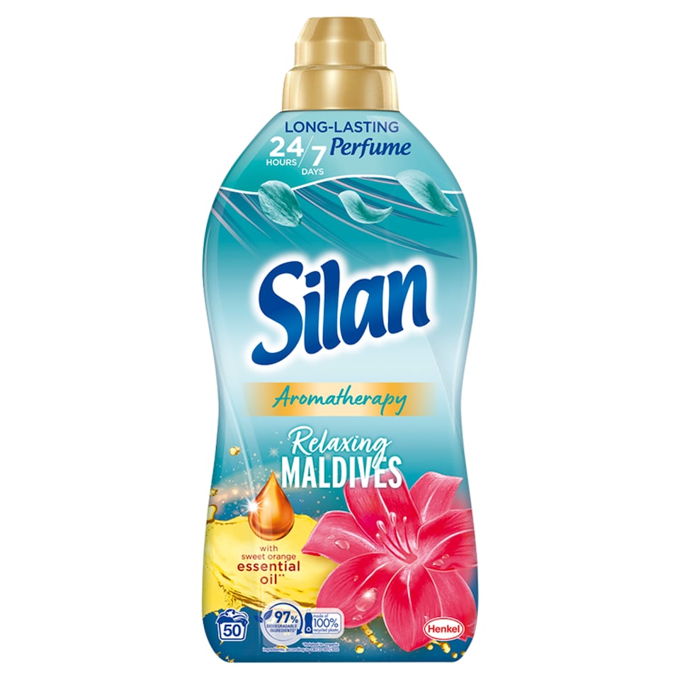 image 1 of Silan aviváž Aromatherapy Relaxing Maledives 50 praní, 1100ml