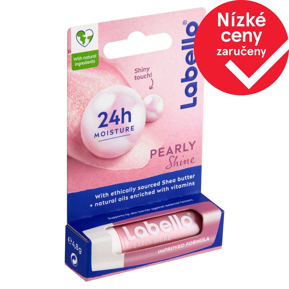Labello Pearly Shine Pečující balzám na rty 4,8g