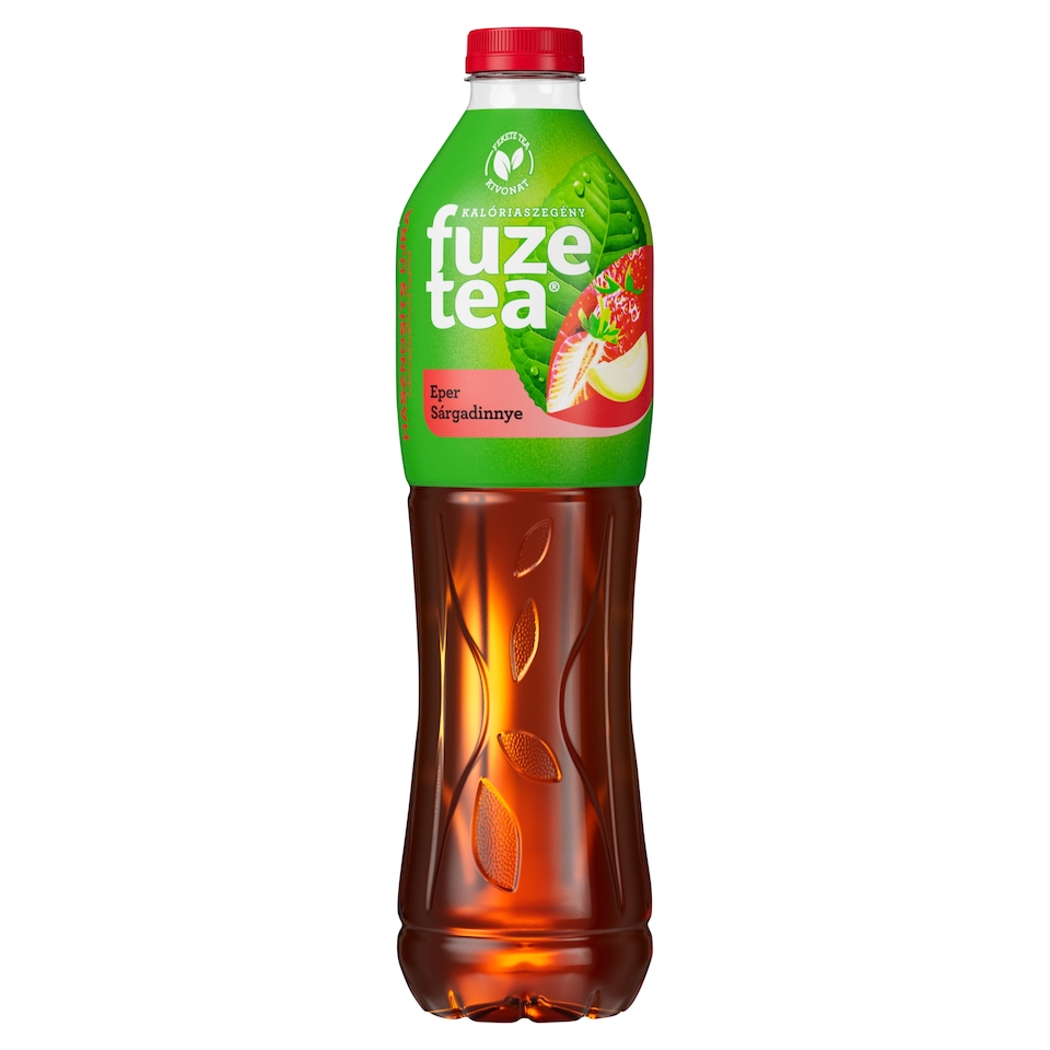 Fuze Tea Non-Carbonated Strawberry and Melon Flavored Soft Drink with Black Tea Extract 1,5 l