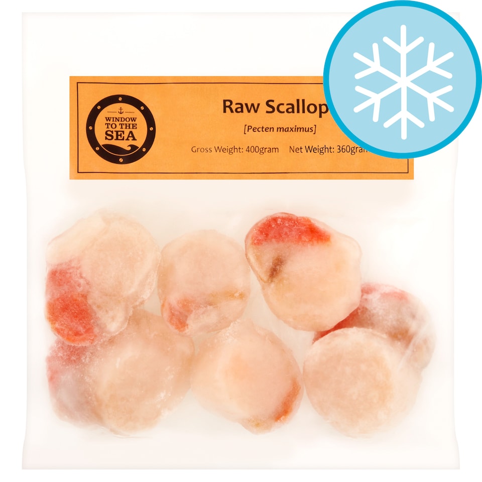 Window To The Sea Raw Scallops 400G