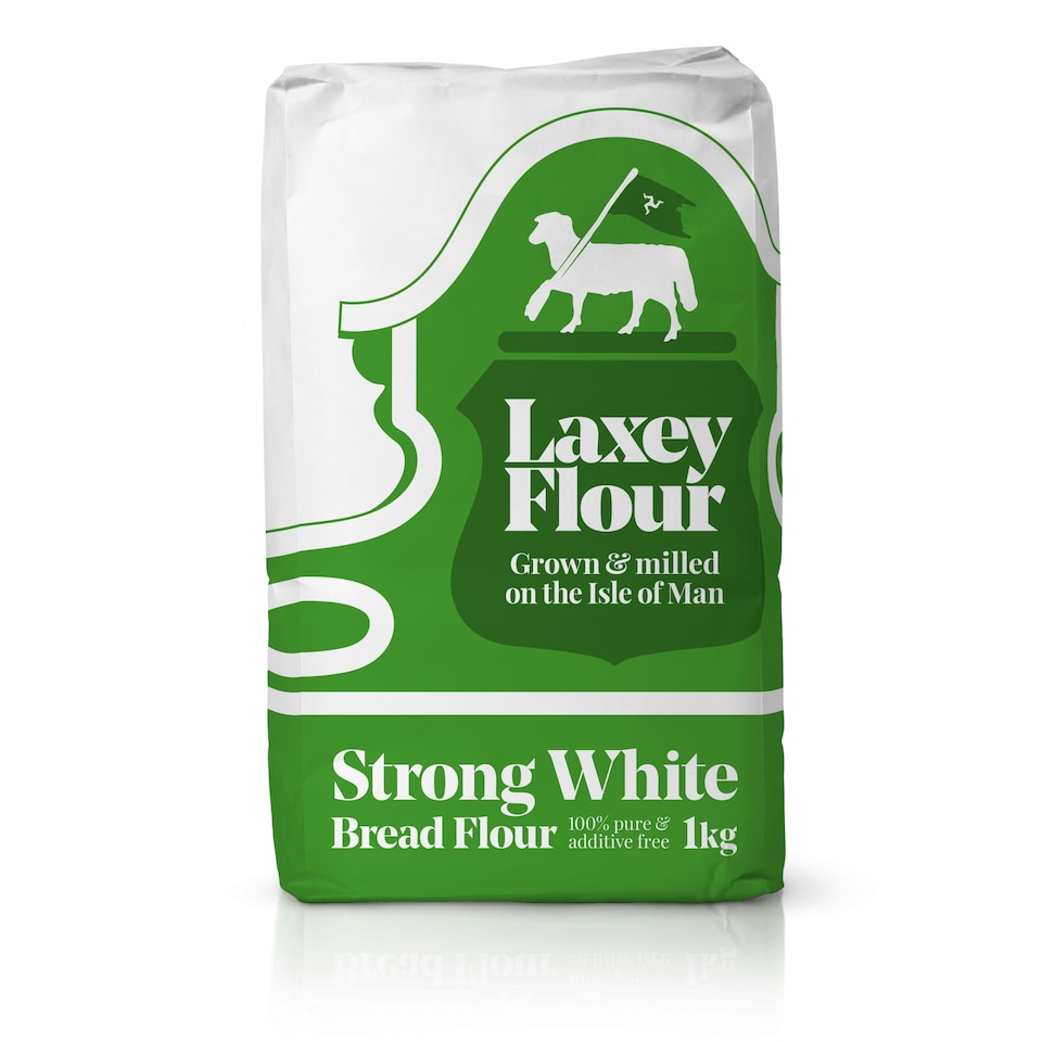 Laxey Flour Strong White Bread Flour 1KG