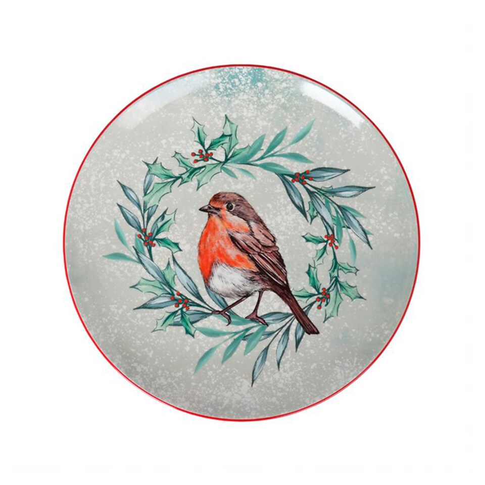 Tesco Frosted Forest Serving Plate