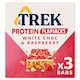 image 1 of TREK Protein Flapjacks - White Chocolate & Raspberry 3 Pack 50g