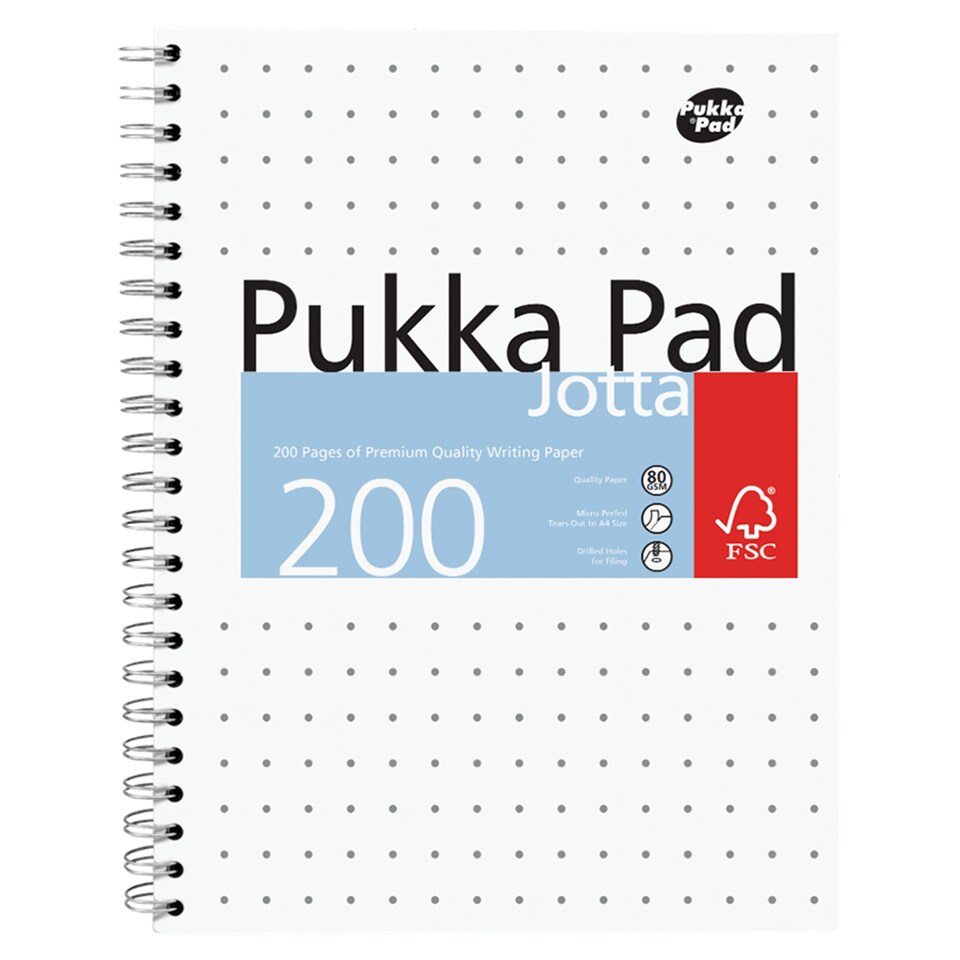 Pukka A4 Core Jotta Book 