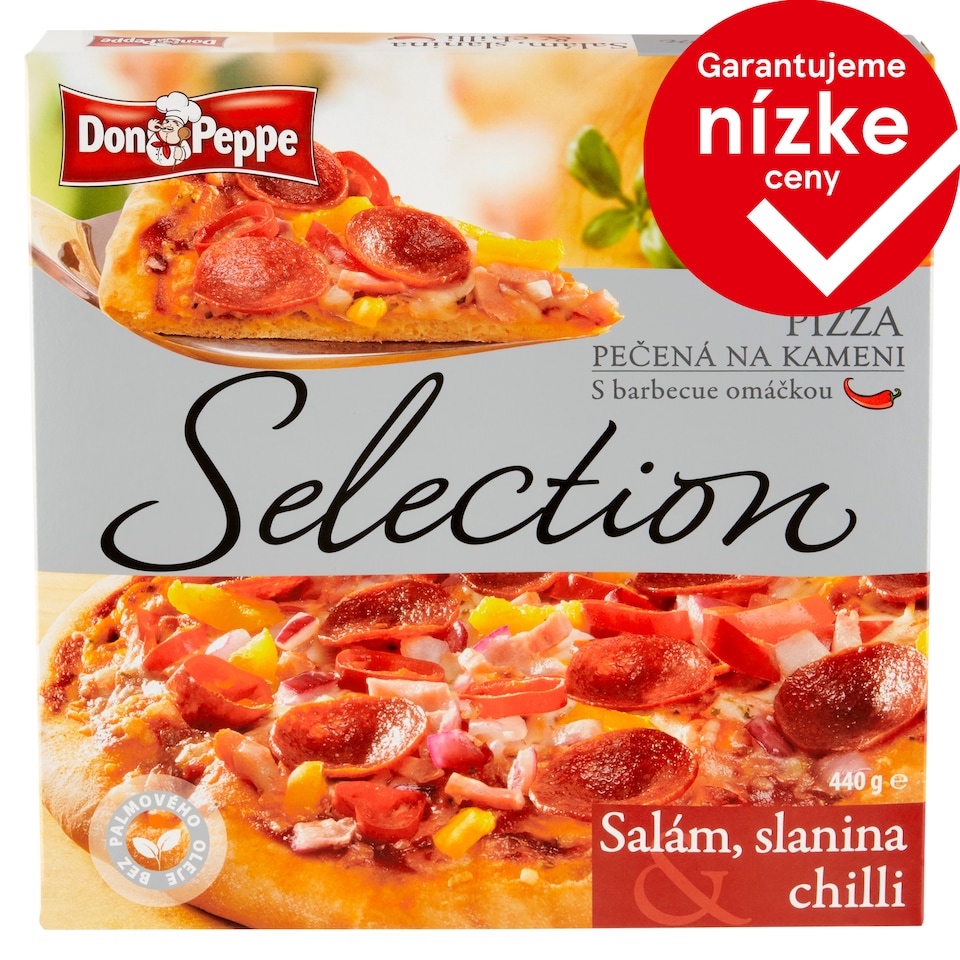 image 1 of Don Peppe Selection Pizza Salami, Bacon & Chilli 440 g