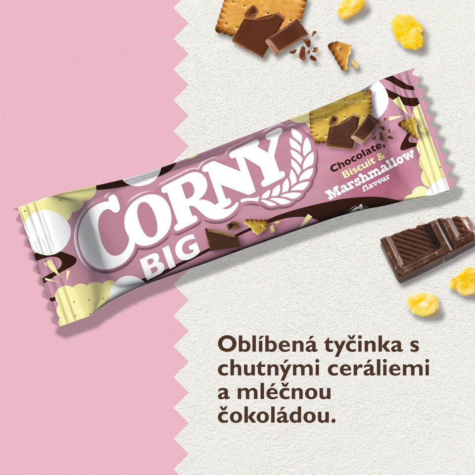 image 1 of Corny Big Chocolate, Biscuit & Marshmallow Flavour 40g