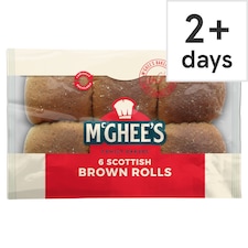 McGhee's Scottish Brown Rolls 6 Pack