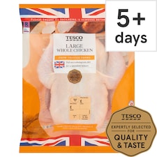 Tesco British Large Whole Chicken 1.5Kg - 1.9Kg