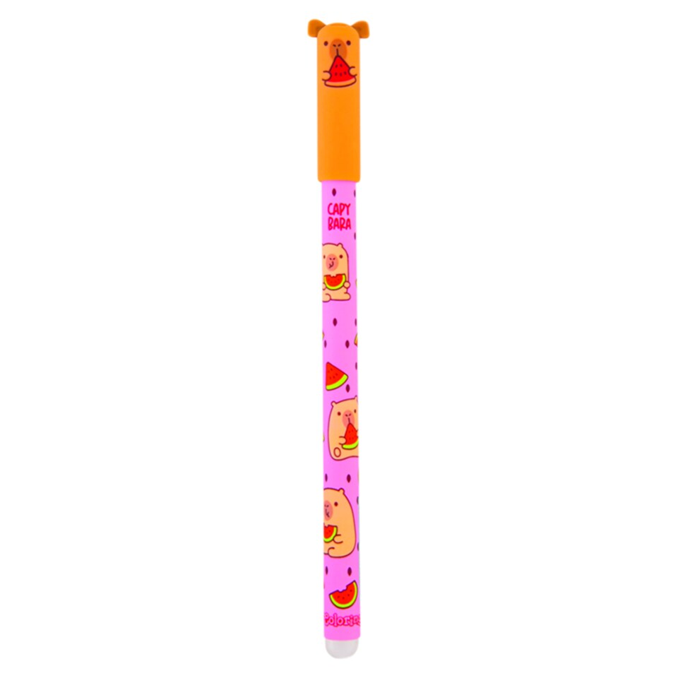 image 1 of Colorino Capybara Erasable Ballpoint Pen 