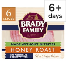 Brady Family Made Without Nitrites Honey Roast Ham 80g
