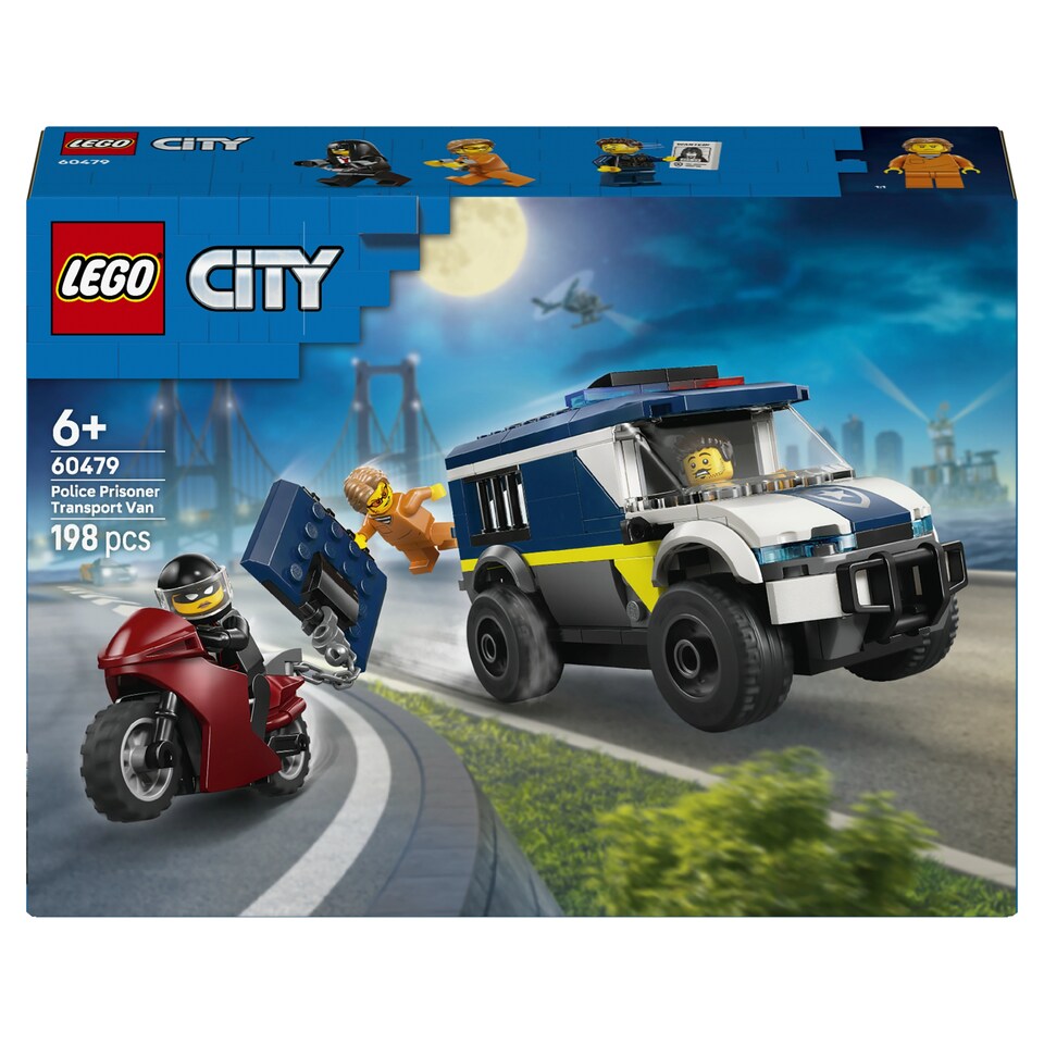 image 1 of LEGO City 60479 Police Prisoner Transport Van