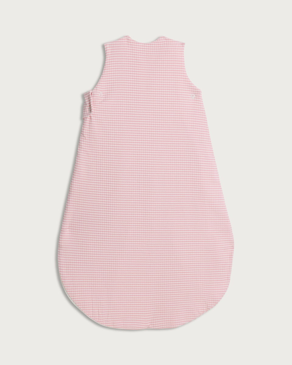 image 1 of F&F Baby Cotton Rich Sweet Dreams 1.5 Tog Sleeping Bag in Pink