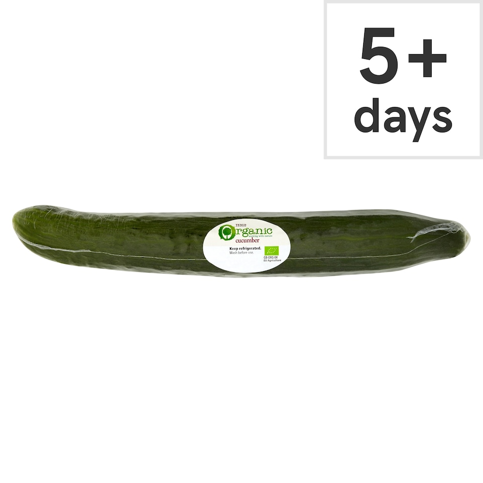 image 1 of Tesco Organic Whole Cucumber