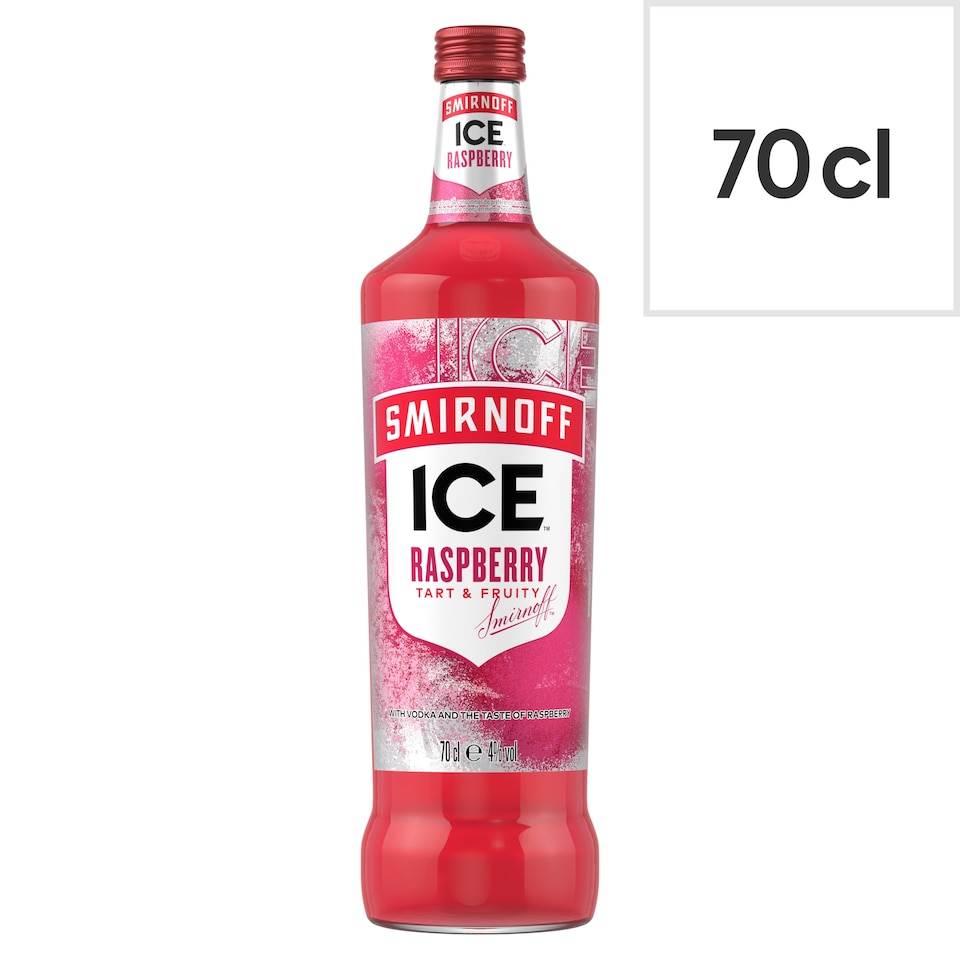 Smirnoff Ice Raspberry Vodka Mixed Drink 70Cl