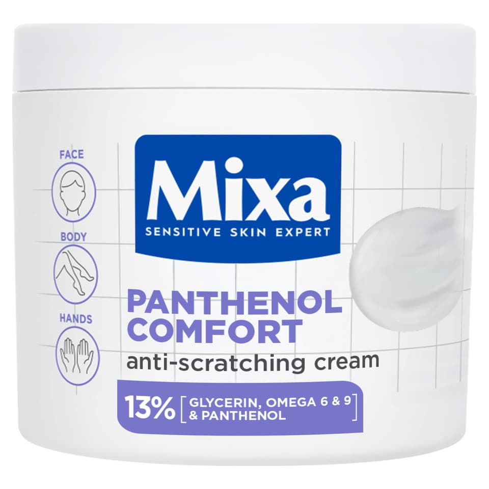 image 1 of Mixa Body Panthenol Comfort Cream Jar 400ml