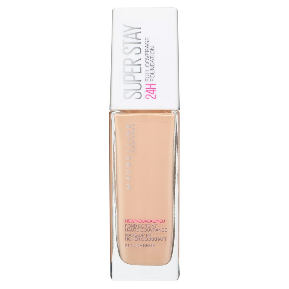 image 1 of Maybelline Super Stay 24 Hour Foundation 21 Nude Beige 30Ml