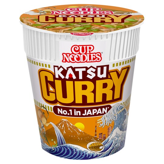 Nissin Cup Noodles Katsu Curry 73G