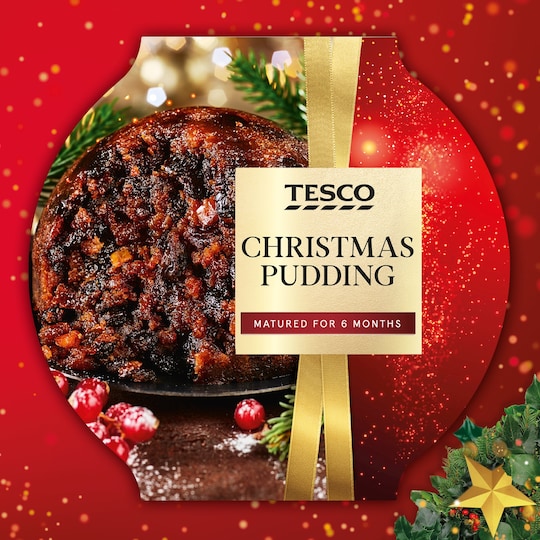 Tesco Christmas Pudding 800G Tesco Groceries