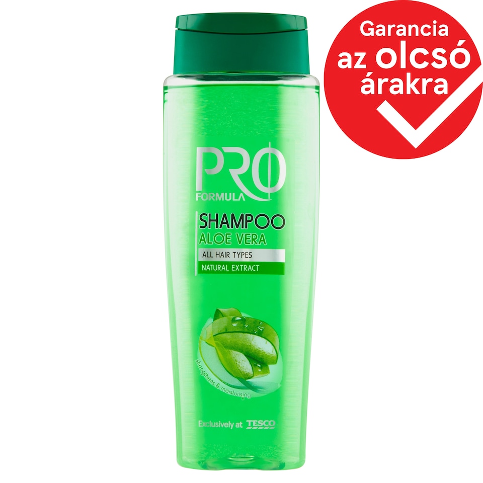 Tesco Pro Formula Aloe Vera Shampoo 400 ml