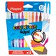 Maped Color'Peps Oops! törölhető filctoll készlet 10 + 2 különböző szín  1. kép