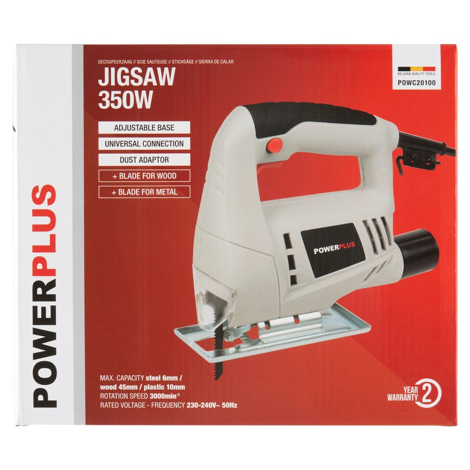 Power Plus Jigsaw 350W POWC20100