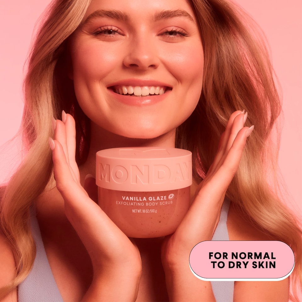 image 1 of MONDAY HAIRCARE BODY SCRUB VANILLA GLAZE 510G