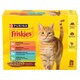 obrázok 2 z Friskies kapsičky pre mačky hovädzie, kura, morské ryby, treska v šťave 12 x 85 g