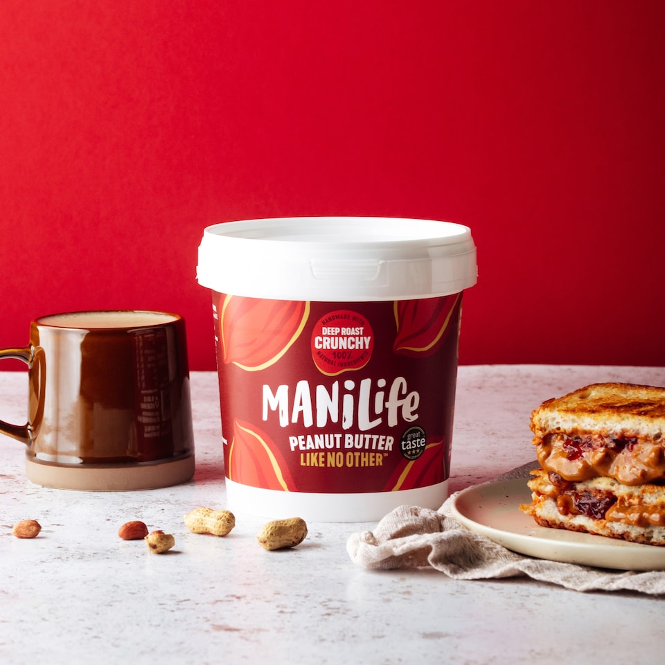 image 1 of ManiLife Deep Roast Crunchy Peanut Butter 900g