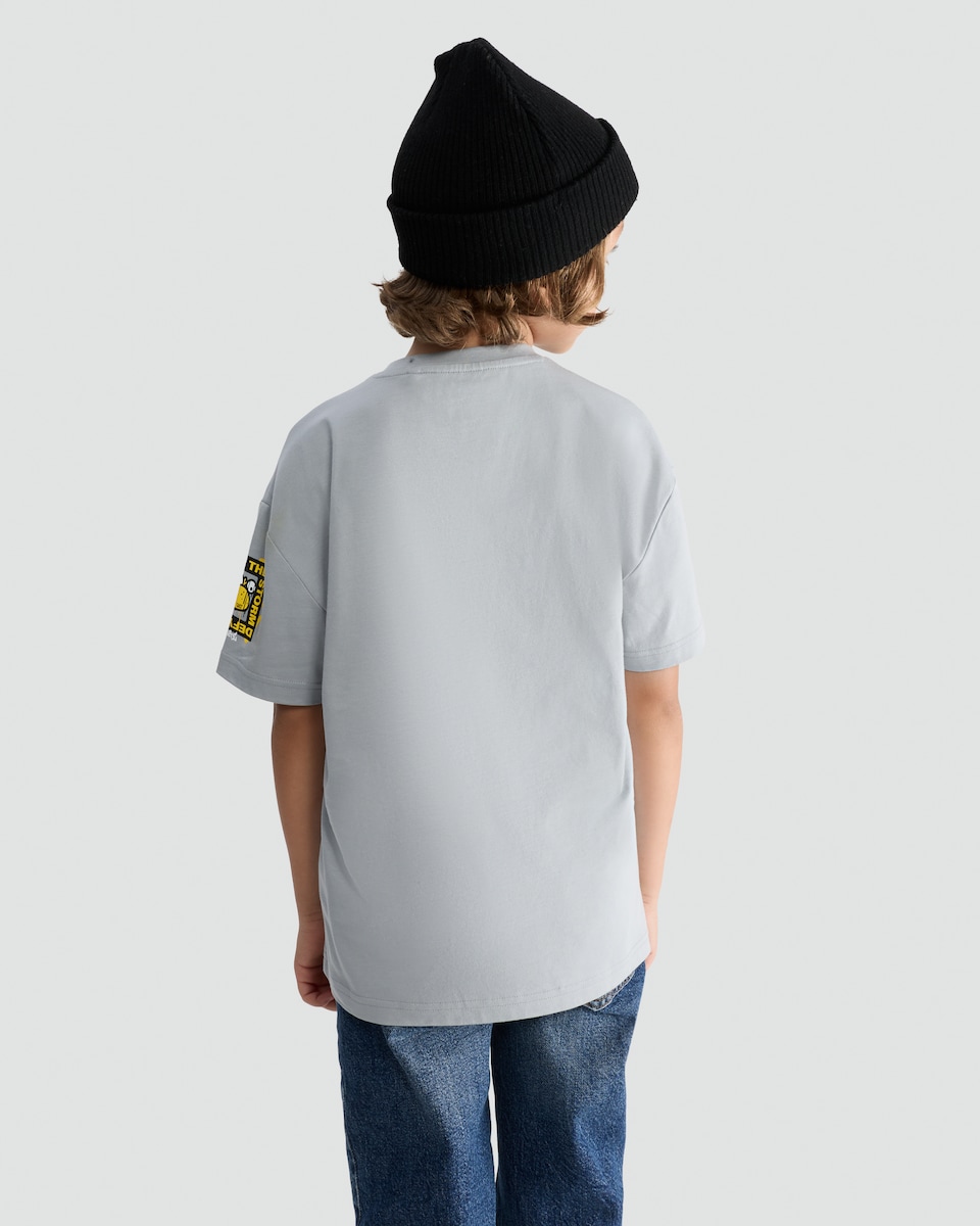 image 1 of Fortnite Pure Cotton Graphic T-Shirt in Grey