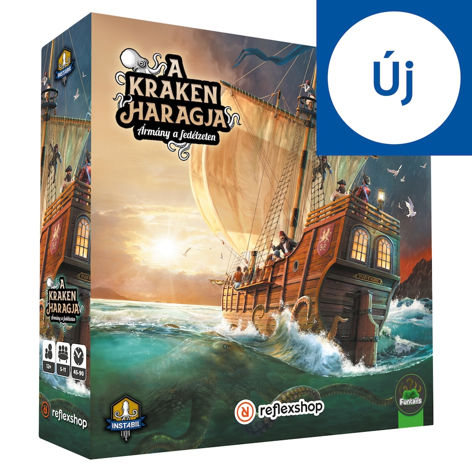 Reflexshop A Kraken haragja Board Game