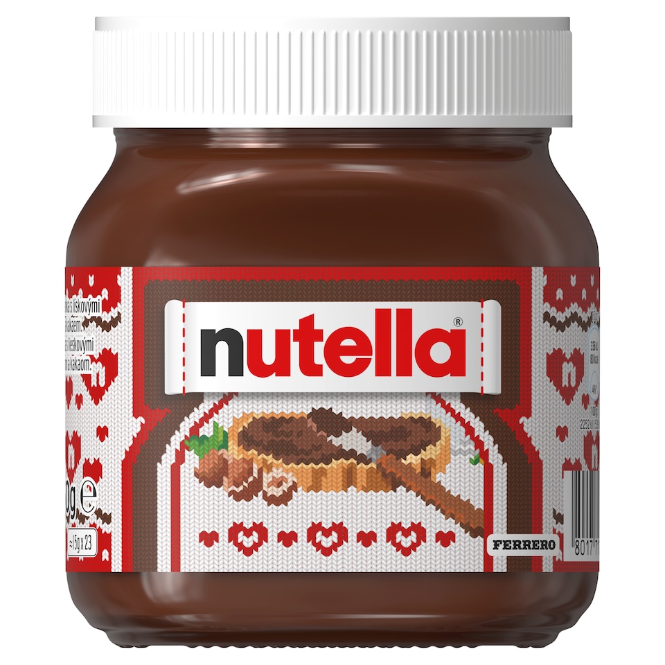 Nutella Pomazánka s lískovými ořechy a kakaem 350g