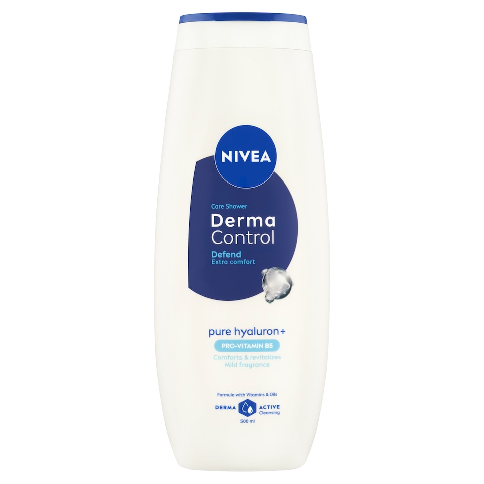 Obrázek 1 pro produkt Nivea Derma Control Defend Pečující sprchový gel 500ml