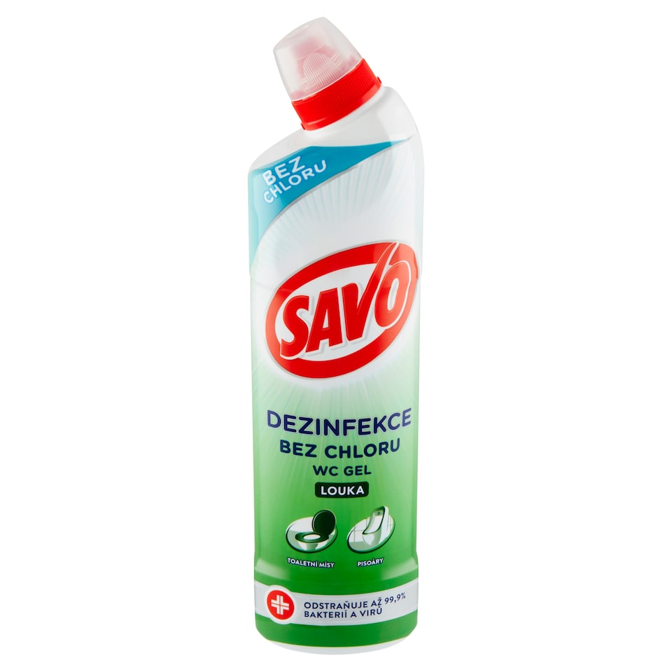 obrázok 1 z Savo WC Lúka tekutý čistiaci a dezinfekčný prípravok 750 ml