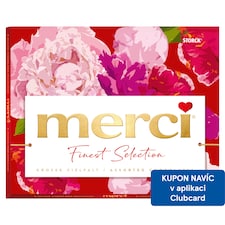 merci Finest Selection výběr plněných a neplněných čokoládových pralinek 250g