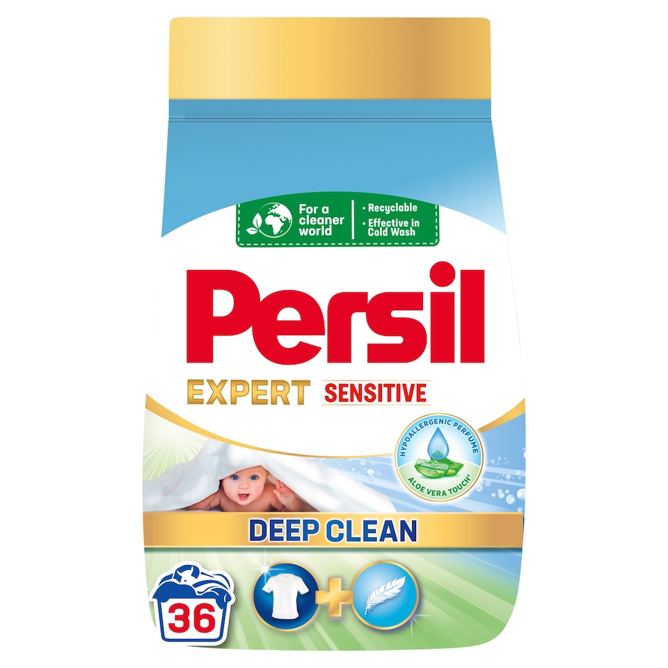 Obrázek 1 pro produkt Persil prací prášek Sensitive pro citlivou pokožku 36 praní