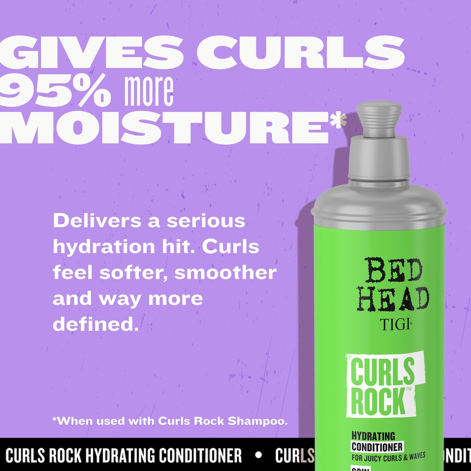 image 1 of Bed Head by TIGI Curls Rock Conditioner 400ml