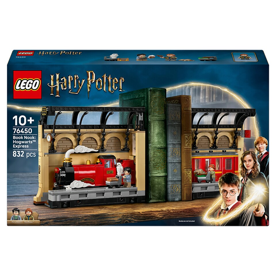 image 1 of LEGO Harry Potter 76450 Book Nook: Hogwarts Express
