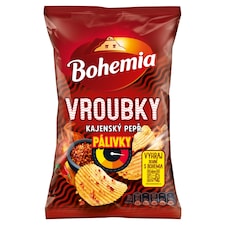 Bohemia Vroubky kajenský pepř pálivky 120g