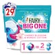 image 1 of Fairy Non Bio The Big One Cherry Blossom & Nordic Cotton  Washing Liquid Pods 29 Washes 1151.3g