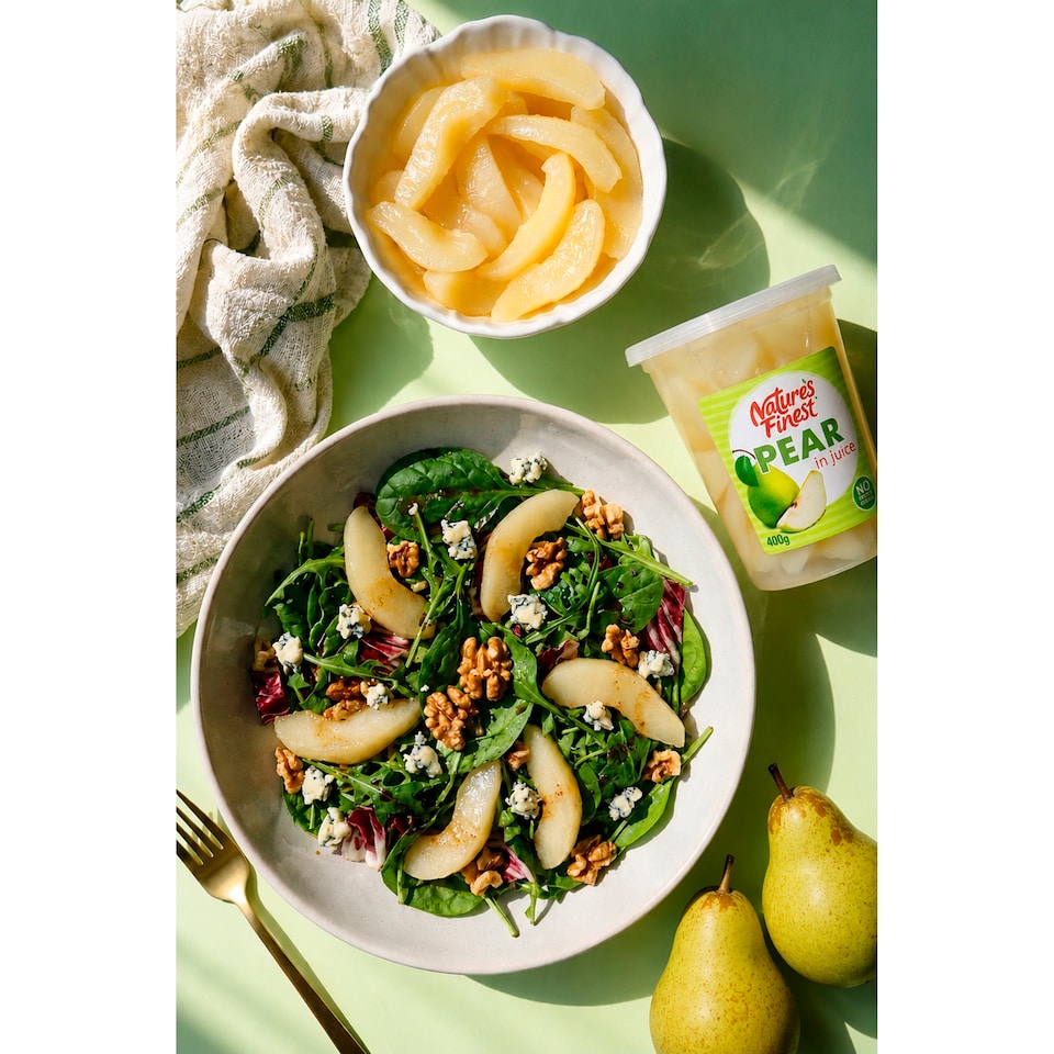 image 1 of Nature's Finest Pear In Juice 400G