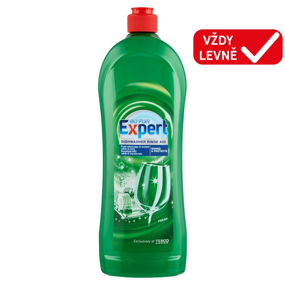 Go for Expert Fresh Dishwasher Rinse Aid 800ml