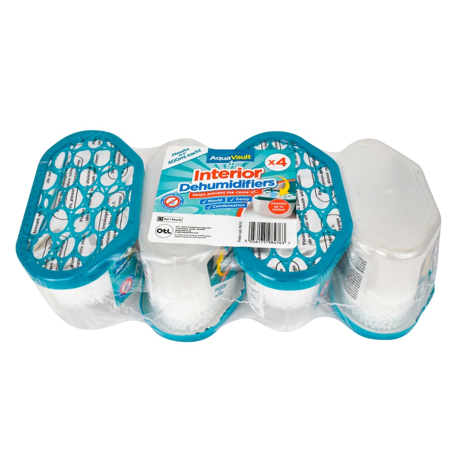 Aqua Vault Interior Dehumidifier X 4