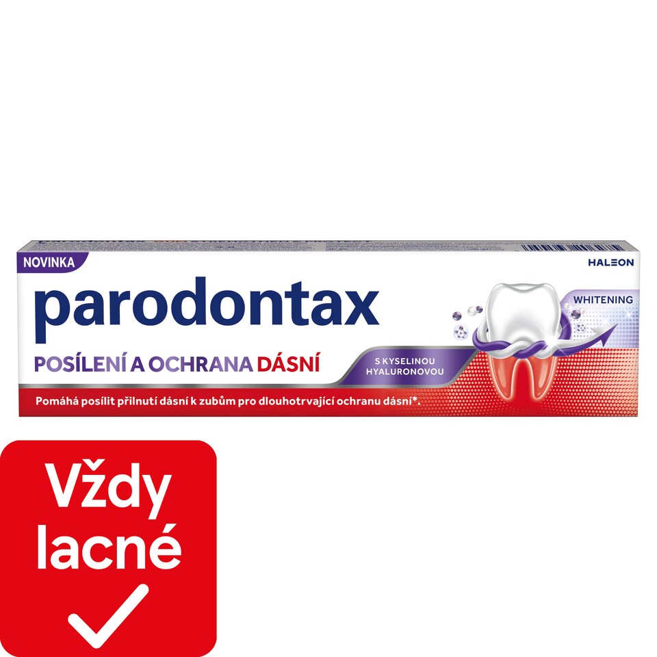 obrázok 1 z Parodontax Gum Strengthen & Protect Whitening zubná pasta s fluoridom 75 ml