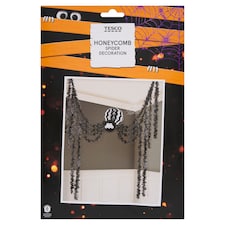 Halloween Giant Paper Honeycomb Spider