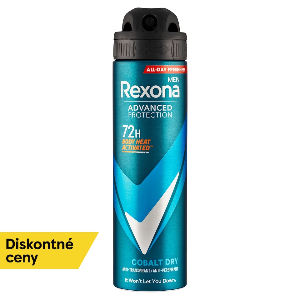 obrázok 1 z Rexona Men COBALT DRY antiperspirant sprej 150 ml