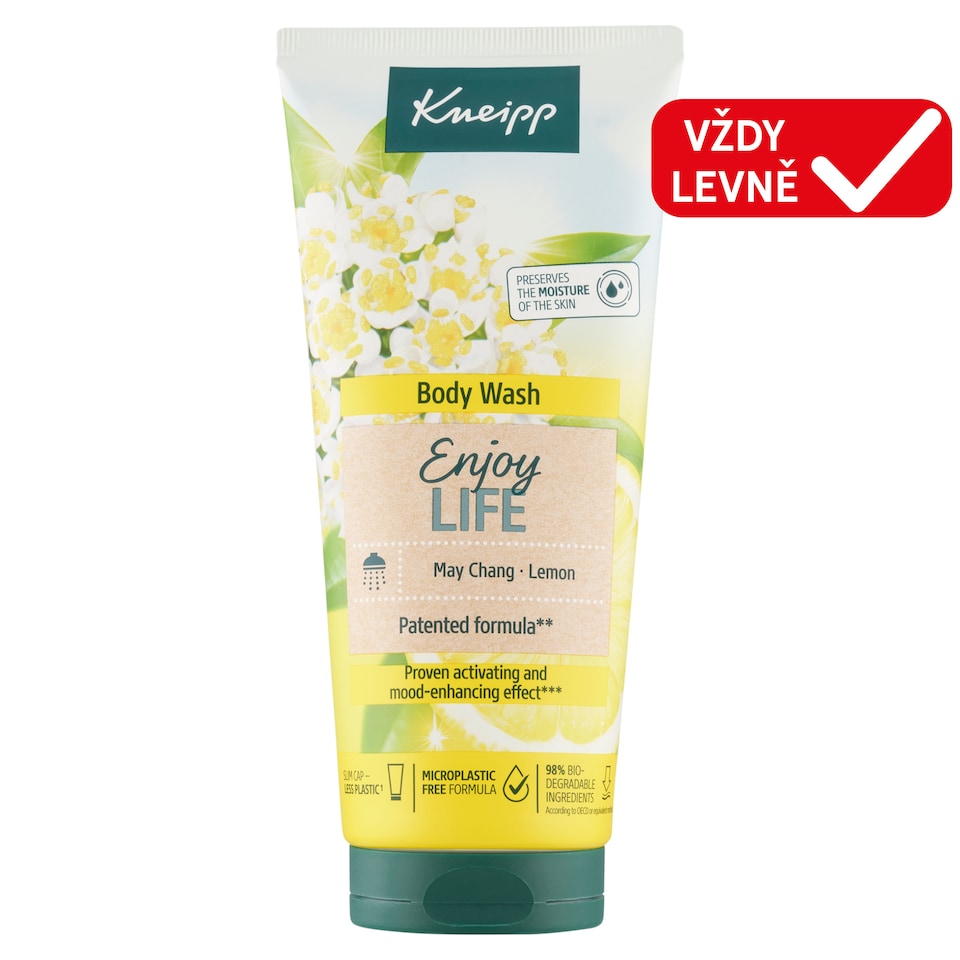 Obrázek 1 pro produkt Kneipp Enjoy Life sprchový gel s citrusovou vůní 200ml